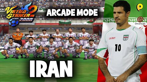 Virtua Striker 2 Ver.2000 - Dreamcast / Arcade Mode - Iran
