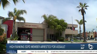 SDFD employee arrested after fight at high school