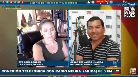 Hoy con Cesar Huanca, #RadioNeura #Arica. Nación Aymara. #Chile
