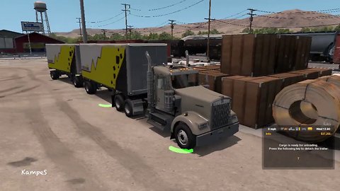 American Truck Simulator 2019 #5 Gameplay