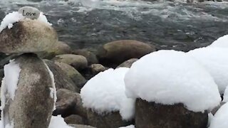 Maligne River, Jasper National Park. Canada.