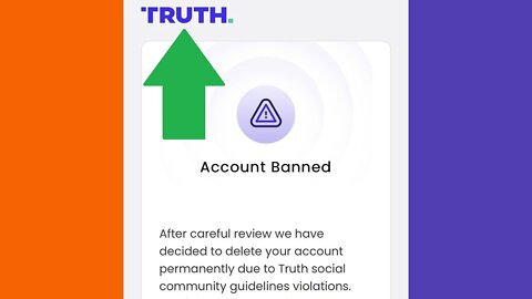 First Person Banned From Truth Social That I Know