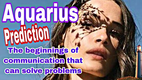Aquarius MOVEMENT BALANCE RELIEF OF DISTRESSING THOUGHTS Psychic Tarot Oracle Card Prediction Readin