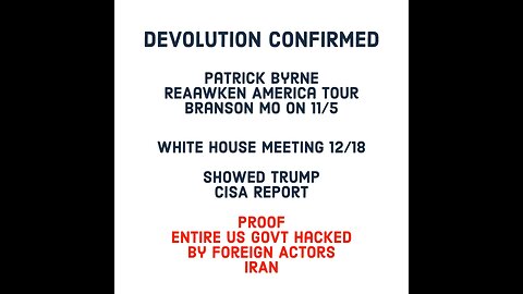 Patrick Byrne’s WH Visit Confirms EO 13848 Was Activated
