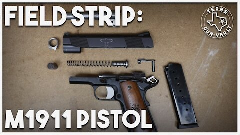 Field Strip: Smith &Wesson Gunsite M1911 Pistol