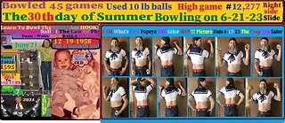 1595 games bowled become a better Straight/Hook ball bowler #153 with the Brooklyn Crusher 6-21-23