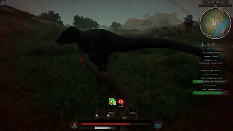 Path of Titans | Having fun in a Dilophosaurus Pack | Semi-Realism gameplay