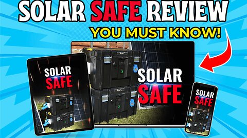 Solar Safe l Learn How to Build Your Own Energy Generator! l Solar Safe Reviews l Solar Safe Works?