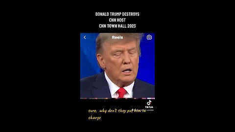 TRUMP DESTROYS CNN HOST (townhall2023)