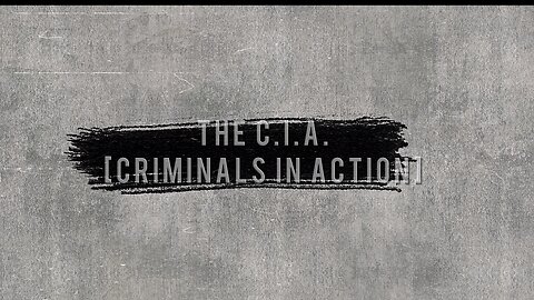 IN THE STORM NEWS PRESENTS: 'CIA: CRIMINALS IN ACTION' 1/7