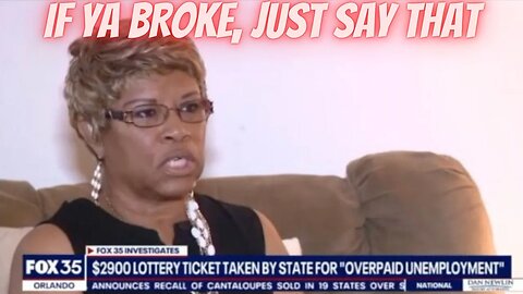 Woman WON The Lottery & The State Said NOT SO FAST!