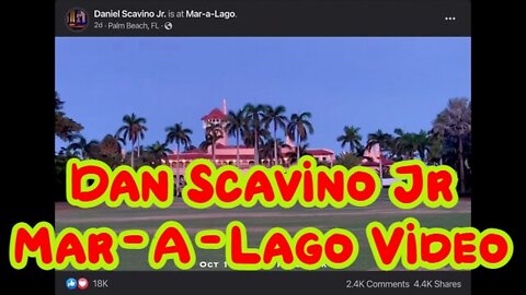 Dan Scavino Jr Mar-A-Lago Video > 'It's About To Get Crazy, It's About To Go Down'
