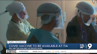 Tucson International Airport to offer COVID-19 vaccinations through Sep 7