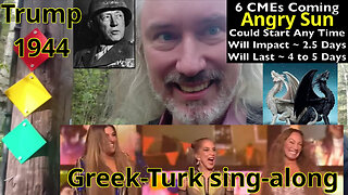Magpie-food. Holocaust New-Greek. Eurovision fun, but the Sun more angry. Fixing blind spots