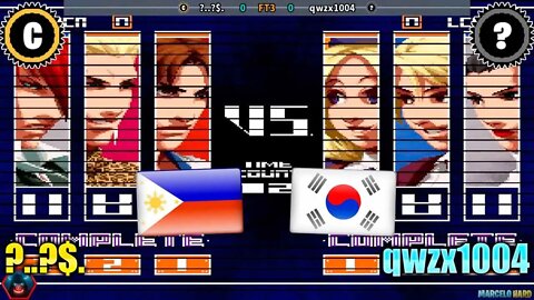 The King of Fighters 2003 (?..?$. Vs. qwzx1004) [Philippines Vs. South Korea]