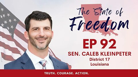 Episode 92 - A Post Election Debrief on the New Senate feat. Sen. Caleb Kleinpeter