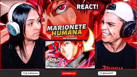 Rap do Sasori (Naruto) // Marionete Humana // Flash Beats (Prod. WB Beats) | [React RapNerd] 🔥