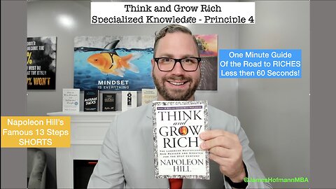 #shorts Think and Grow Rich by Napoleon Hill - Step Four -Specialized Knowledge