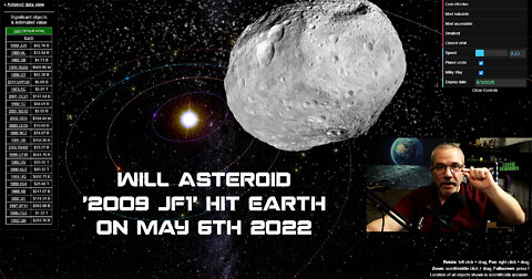 Will Asteroid '2009 JF1' Hit Earth On May 6th 2022?