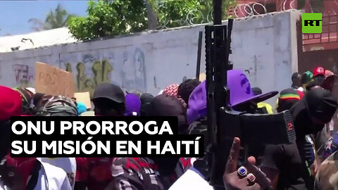 El Consejo de Seguridad de la ONU prorroga su misión en Haití