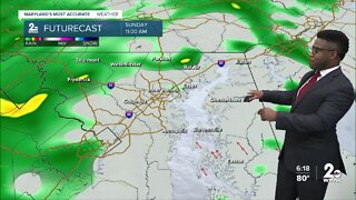 Cloudy Weekend w/ Rain Chance