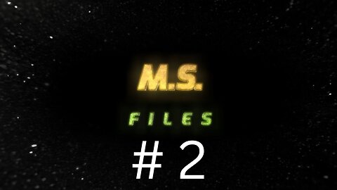 M.S. FILES #2: CHAT GPT?