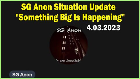 SG Anon Situation Update: America In Freefall - The Bait & Switch Narrative Collapsing