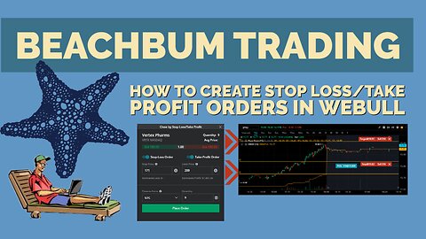 How to Create Stop Loss/Take Profit Orders in Webull