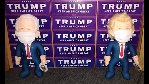 Trump and Biden dolls 10-13-2020