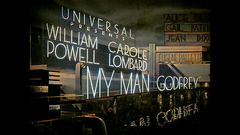 MEU HOMEM GODFREY (1936) | Trailer Remasterizado - COLORIDO
