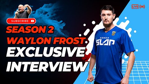 POWER SLAP NEWS PRE SEASON 2 INTERVIEW: Waylon "Ice Cold" Frost #powerslap