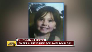 AMBER Alert issued for 4-year-old Florida girl
