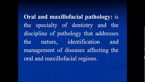 oral pathology L1 (biopsy and dental caries)