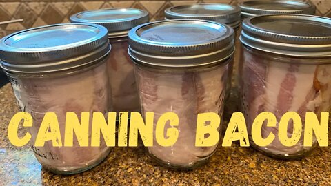 Canning Bacon - Preserve for long-term food storage!