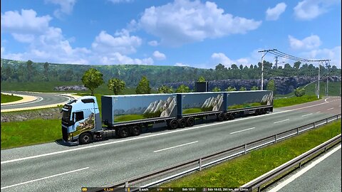 Bora fazer km no " Euro Truck Simulator 2" 🖤𝘉𝘖𝘈𝘚🖤𝘍𝘌𝘚𝘛𝘈𝘚🖤 RMA logística