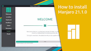 How to install Manjaro 21.1.0