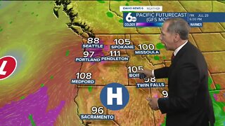 Scott Dorval's Idaho News 6 Forecast - Monday 7/25/22