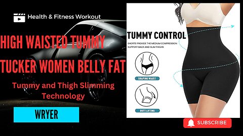 How to Lose Belly Fat Fast Female : High Waisted Tummy Tucker Women Belly Fat