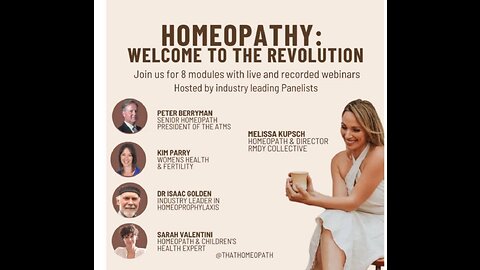 Melissa Kupsch - Becoming your own Homeopath -course link in description