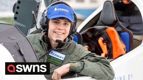 British schoolboy bids to become the youngest person to fly around the world solo