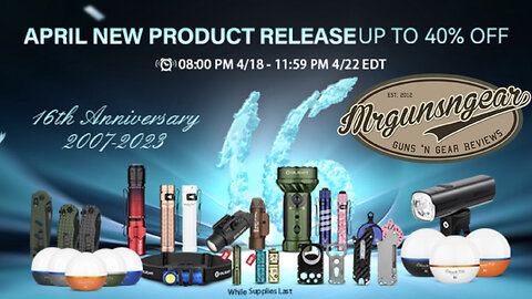 Olight April Flash Sale: Marauder Mini, PL-3R Weapon Light, Warrior 3S, & More 🔦