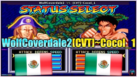 World Heroes 2 Jet (WolfCoverdale2 Vs. [CVT]~Cocol_1) [Mexico Vs. Mexico]