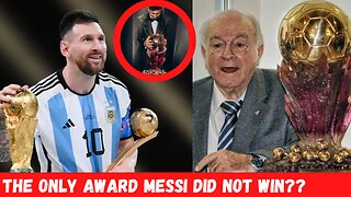 MESSI Will WIN IT? THE SUPER BALLON D'OR! What is this Trophy?