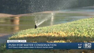 Push for water conservation