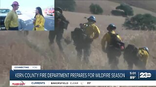 Kern county fire department prepares for wildfire season