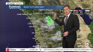 Evening forecast with 10News Anchor Derek Staahl