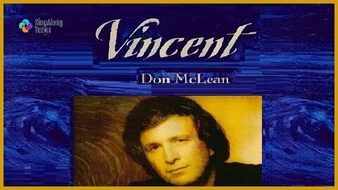 Don McLean - "Vincent" with Lyrics