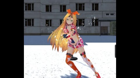 Anime Dancer! Unity Chan Candy Rockstar! Test! (Selfie Camera)