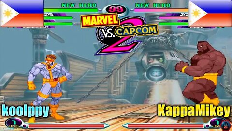 Marvel Vs. Capcom 2 New Age of Heroes (koolppy Vs. KappaMikey) [Philippines Vs. Philippines]