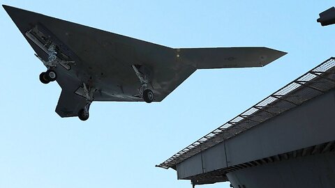 US Navy Putting in Test Its Mysterious $1 Billion UFO Shaped Drone